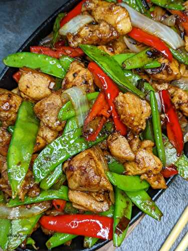 Chicken and Peppers stir-fry