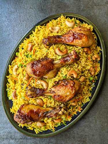 Yellow Rice with Chicken and Vegetables