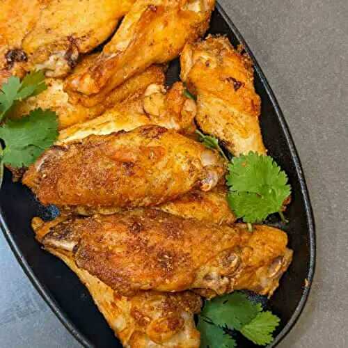 Air-Fried Salt and Pepper Chicken wings