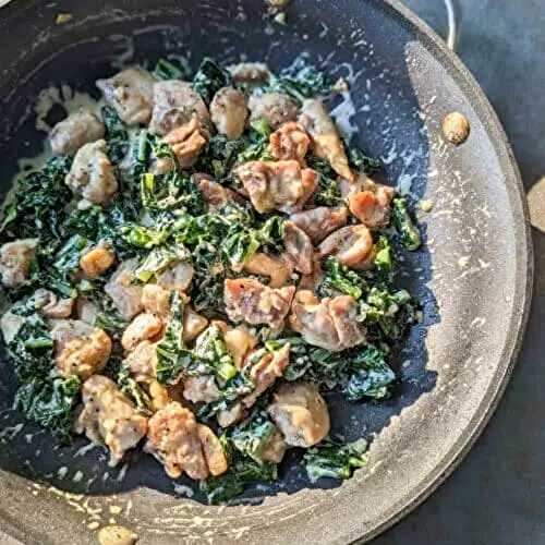 Creamy Chicken and Kale