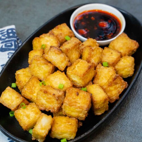 Crispy Air Fried Tofu