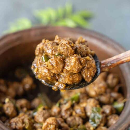 Sri Lankan Soy meat (TVP) Curry