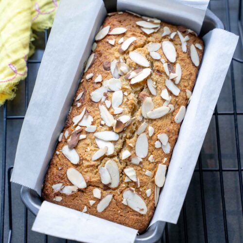 Gluten free Almond Flour Banana Bread