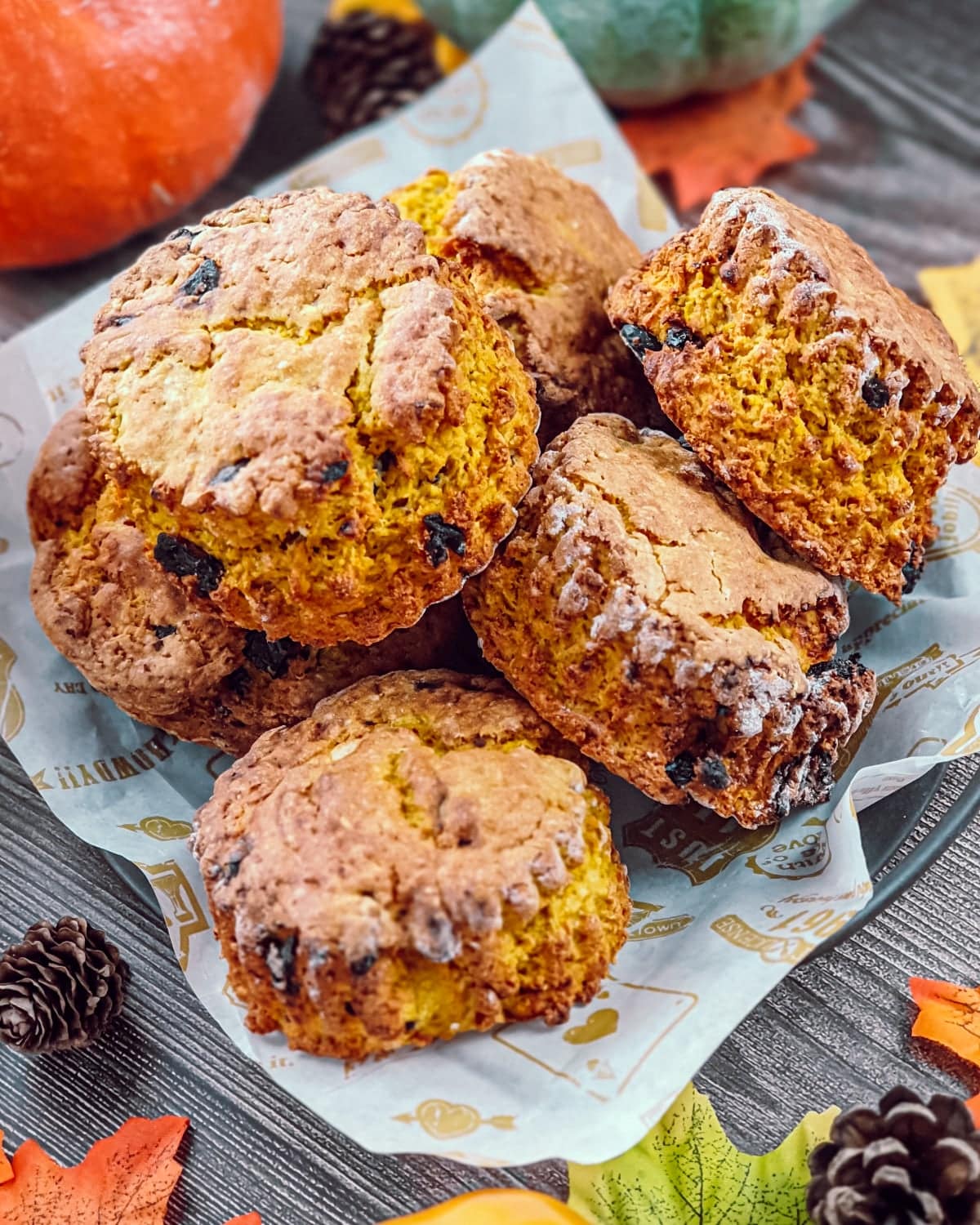PROTEIN PUMPKIN ENGLISH SCONES - GLUTEN FREE