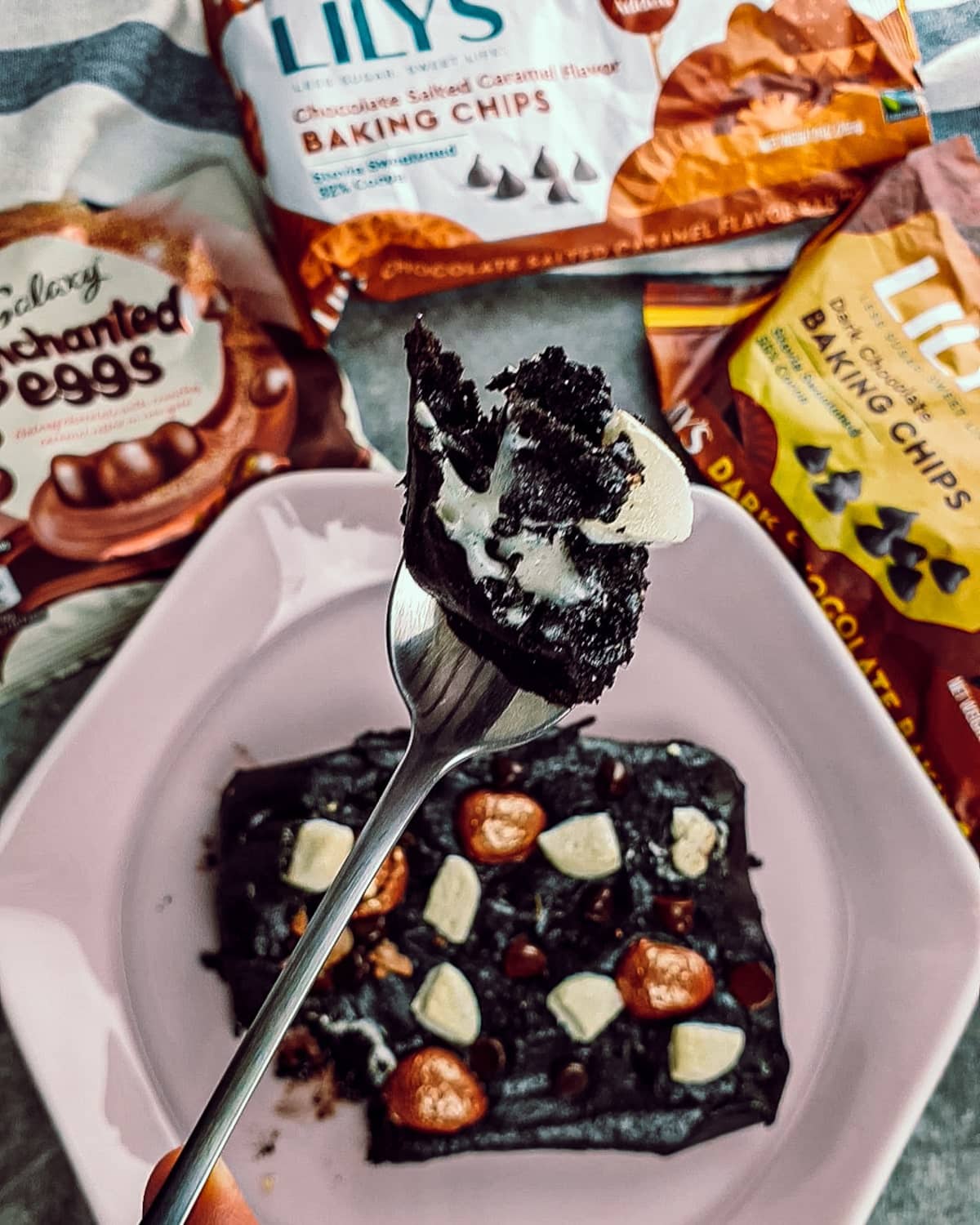 AIR-FRYER PROTEIN GOOEY BROWNIE