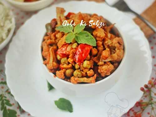 Gobi Ki Sabzi / Dry Cauliflower Curry Recipe
