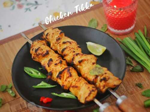 How To Make Easy Chicken Tikka At Home? / A Simple Way To Make Grilled Chicken Tikka