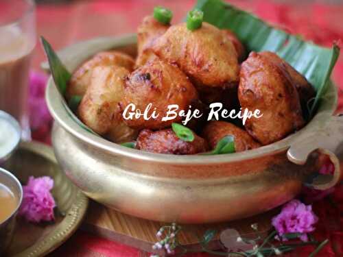 Mangalore Goli baje Recipe / Mangalore Bonda Recipe