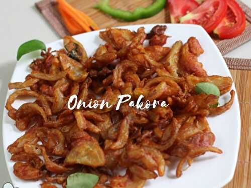 Onion Pakora Recipe