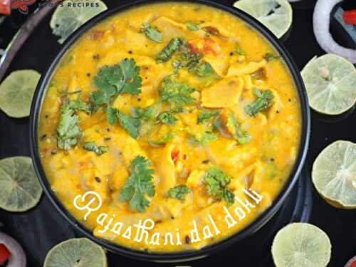 Rajasthani Dal Dokli Recipe