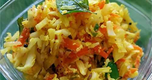 CABBAGE THORAN (Cabbage with coconut)