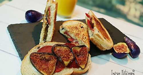 FIG AND MORTADELLA SANDWICH