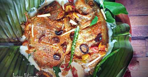 KARIMEEN POLLICHATHU / FISH WRAPPED IN BANANA LEAF