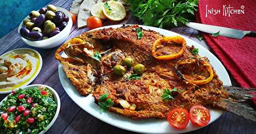 SAMAK MASHWI MIN AL-ISKANDRIYYA / Fish grilled in Alexandrian style