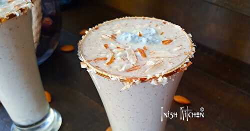 VEGAN BANANA DATESHAKE / No Sugar - No Cream