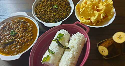 RICE PUTTU / RICE STEAM CAKE - Kerala recipe 