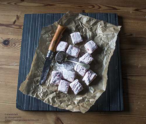 Artisan cherry colada marshmallows – gluten and egg free