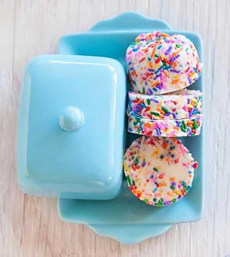 Rainbow Sprinkles Compound Butter Recipe