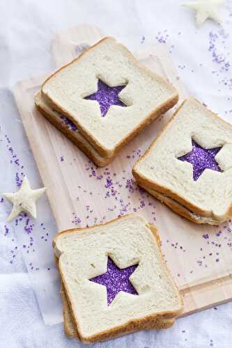 Sprinkles Fairy Bread Sandwich Recipe