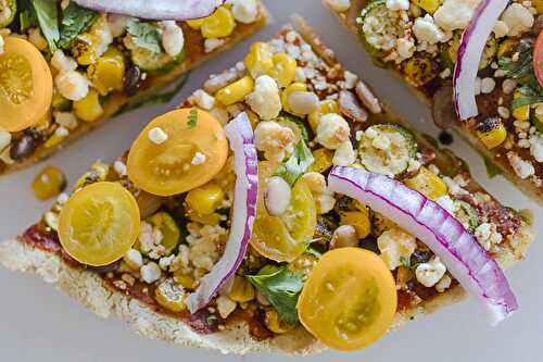 Three Sisters Pizza With Corn Masa Crust