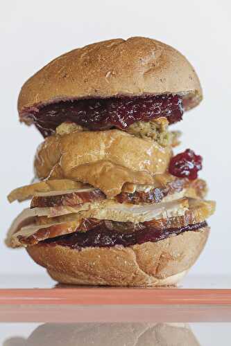 The Moist Maker: Thanksgiving Leftovers Sandwich