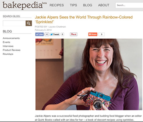 The Bakepedia Interview - Recipes - Jackie Alpers