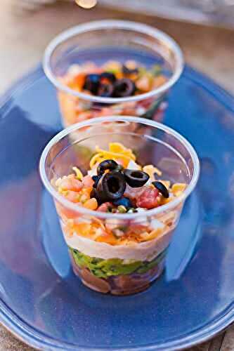 7 Layer Dip Cups