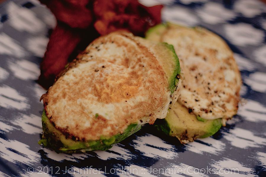 Avocado Eggs in a Basket