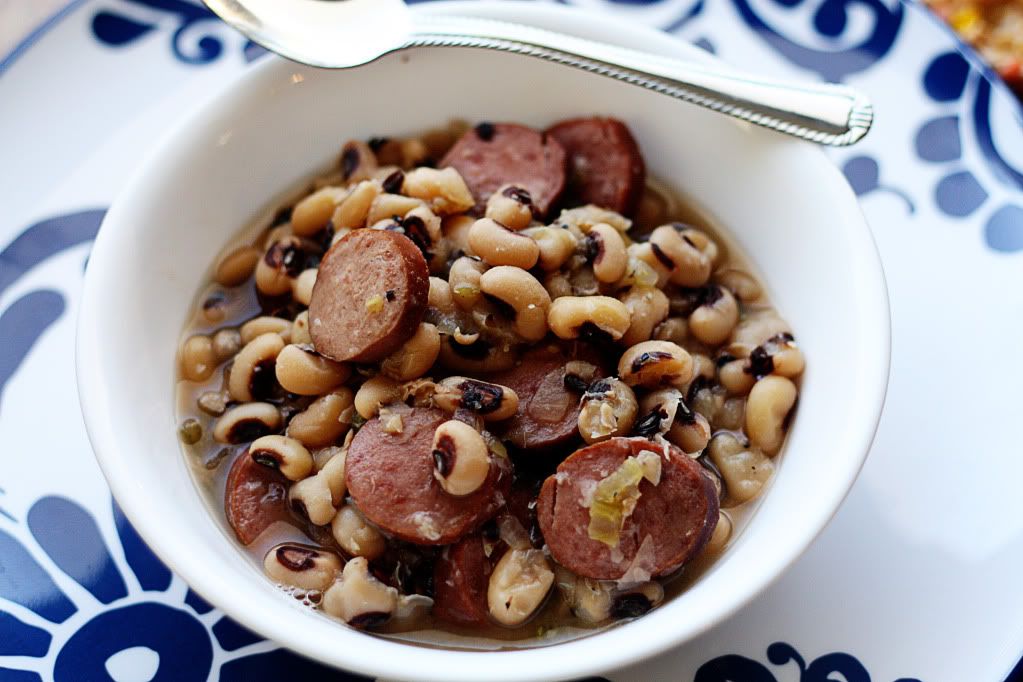 Blackeyed Pea Soup with Sausage
