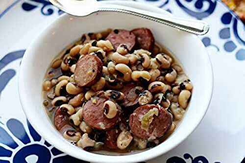 Blackeyed Pea Soup with Sausage