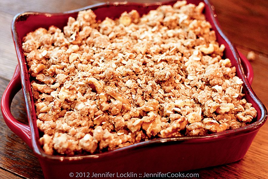 Caramel Apple Crisp