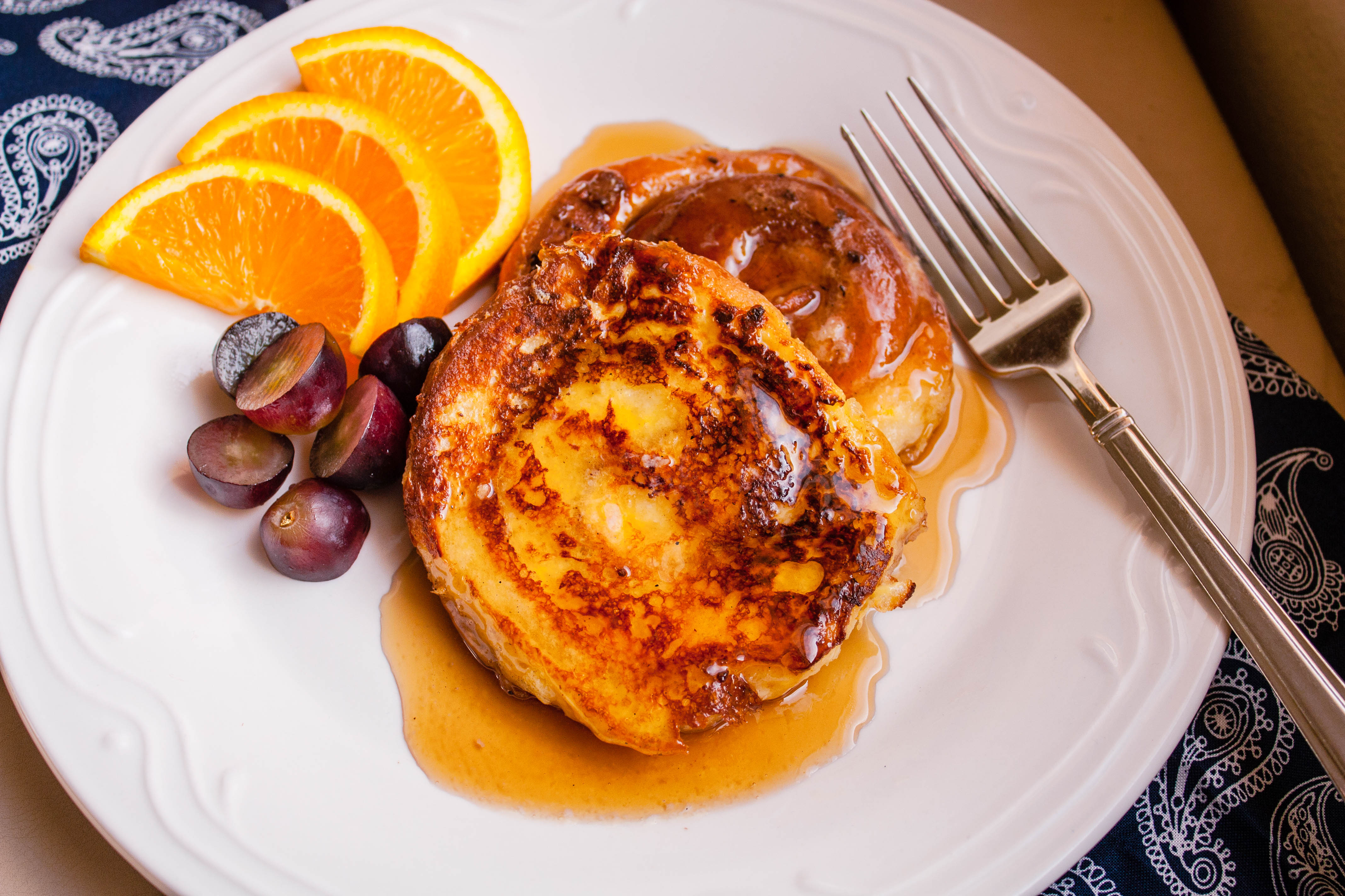Cinnamon Roll French Toast