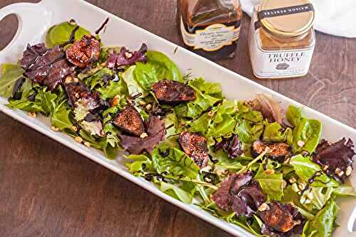 #CookOutWeek - Post About Giveaway - Bacon Wrapped Grilled Figs with Truffle Honey