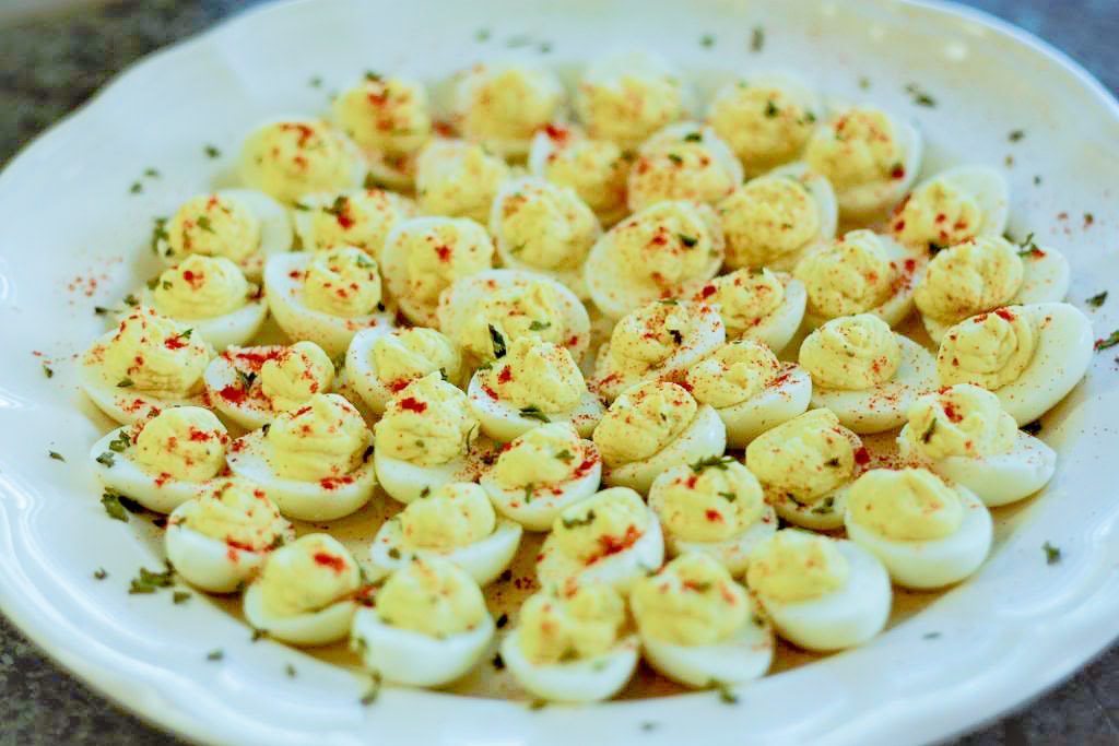 Deviled Quail Eggs