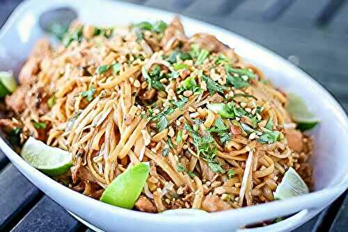 Easy Chicken Pad Thai