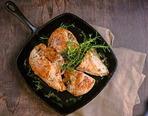 Easy Weeknight Pan Roasted Chicken Breasts