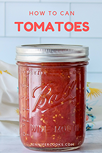 How to Can Tomatoes