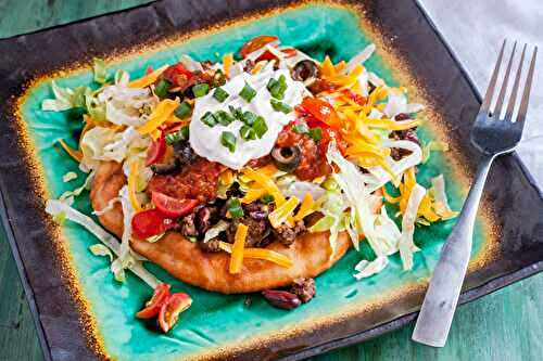 Indian Fry Bread Tacos