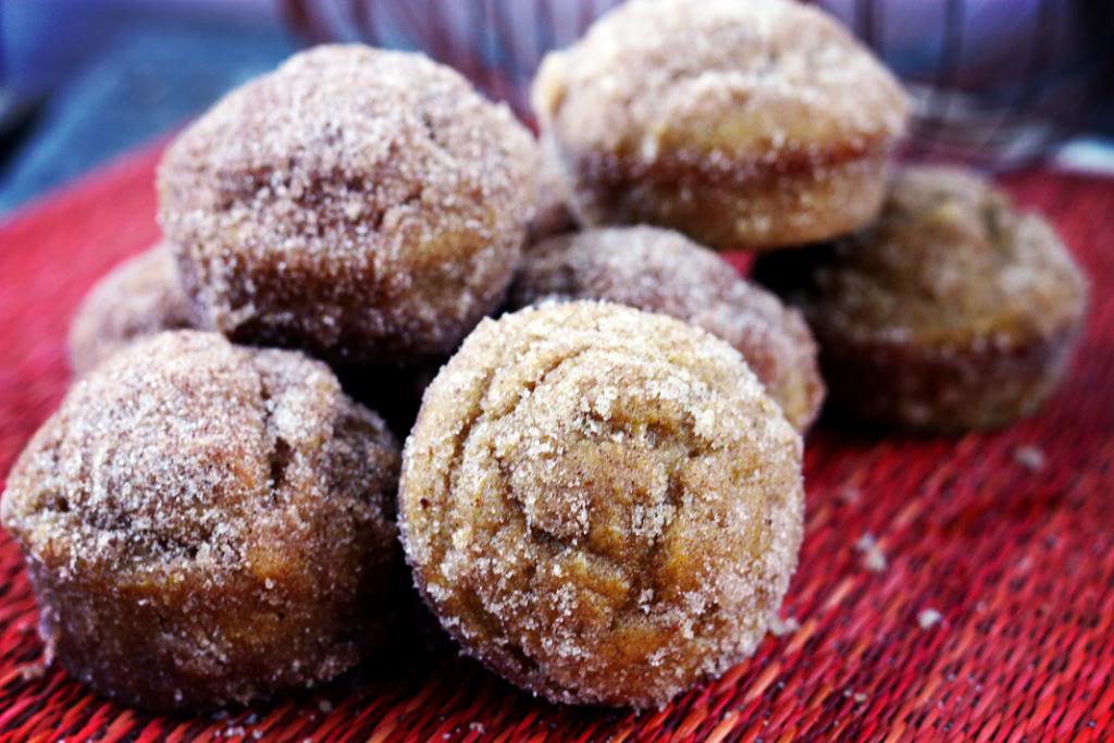 Pumpkin Doughnut Muffins