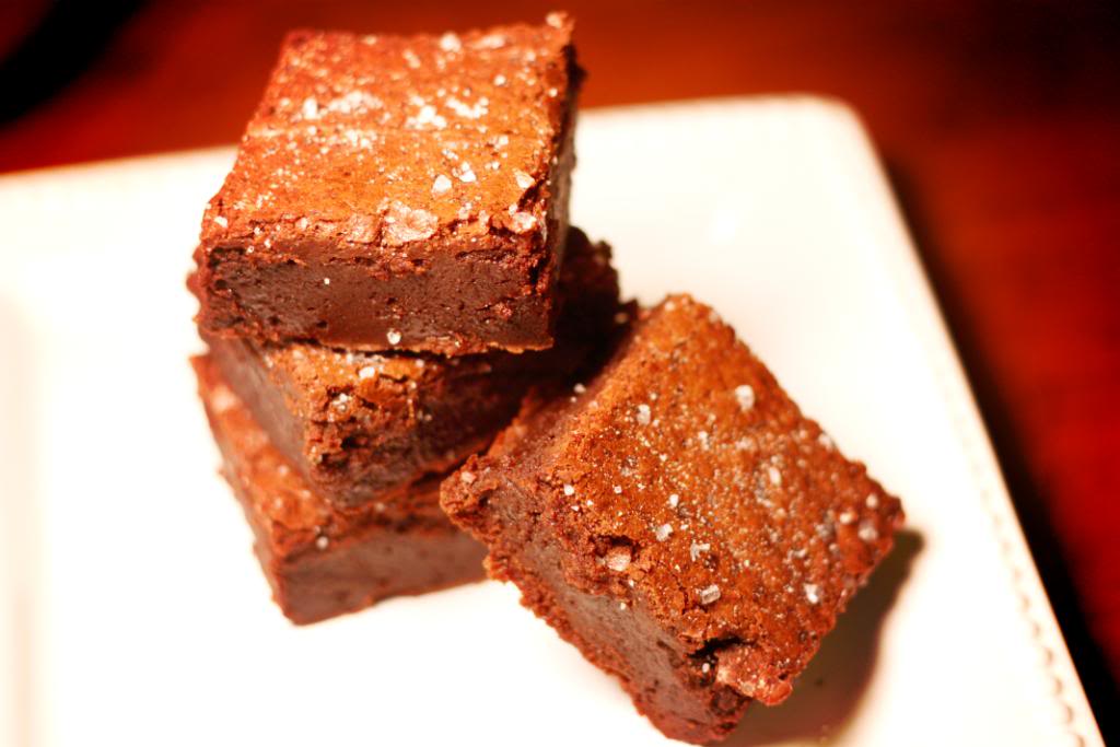 Salted Fudge Brownies