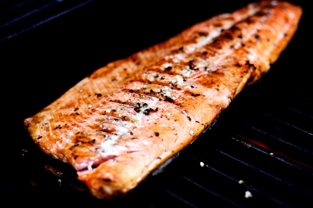 Simply Grilled Wild Sockeye Salmon