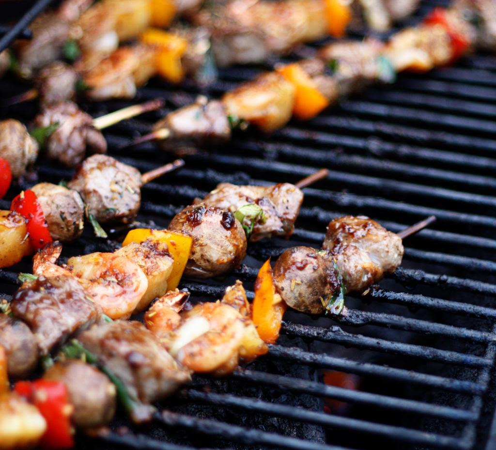 Surf and Turf Kebabs