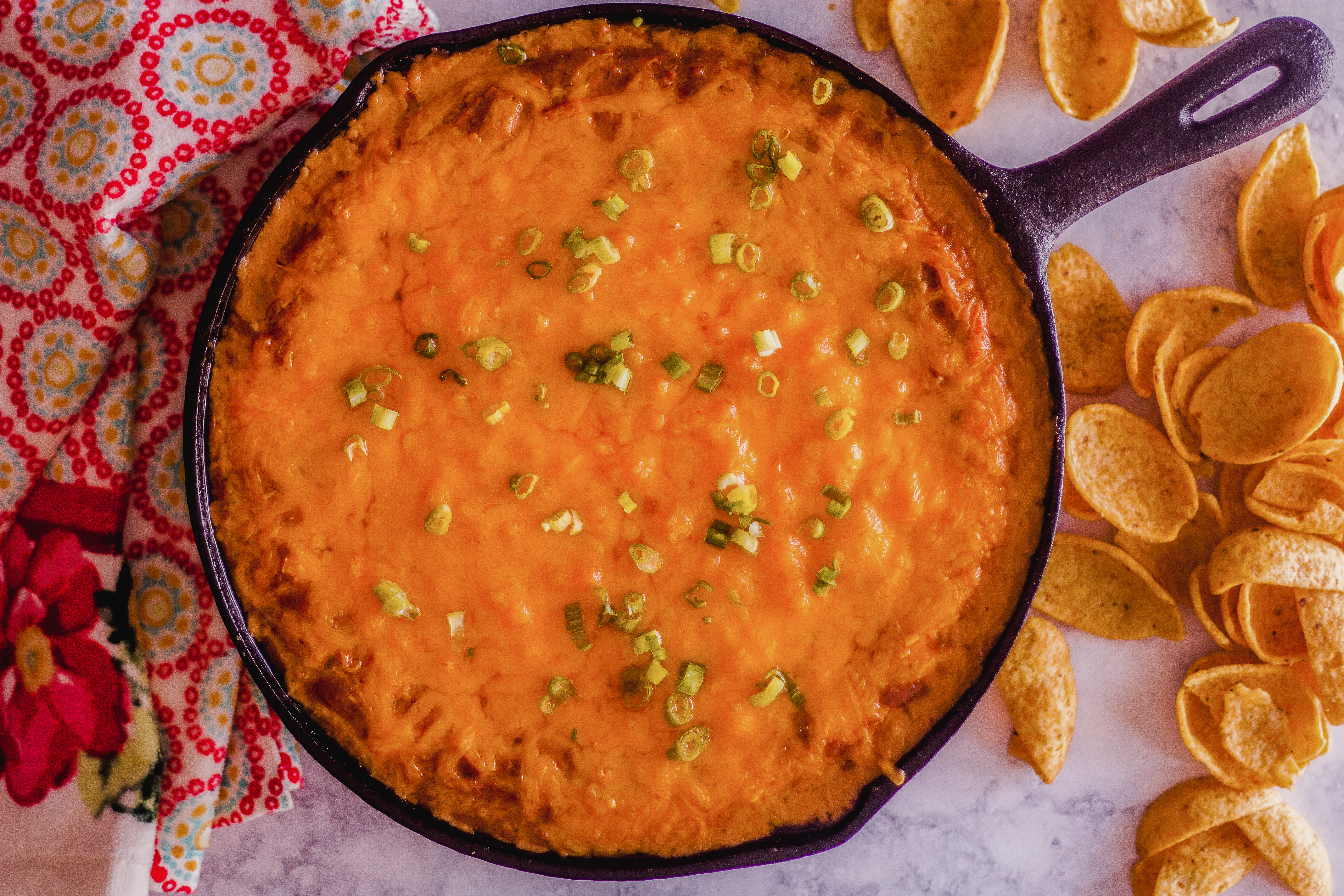 Warm Skillet Bean Dip
