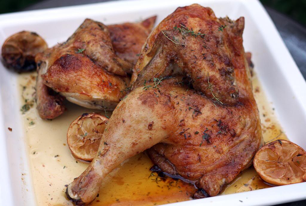 Weeknight Oven Roasted Chicken