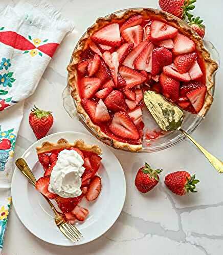 Easy Fresh Strawberry Pie with Jell-O