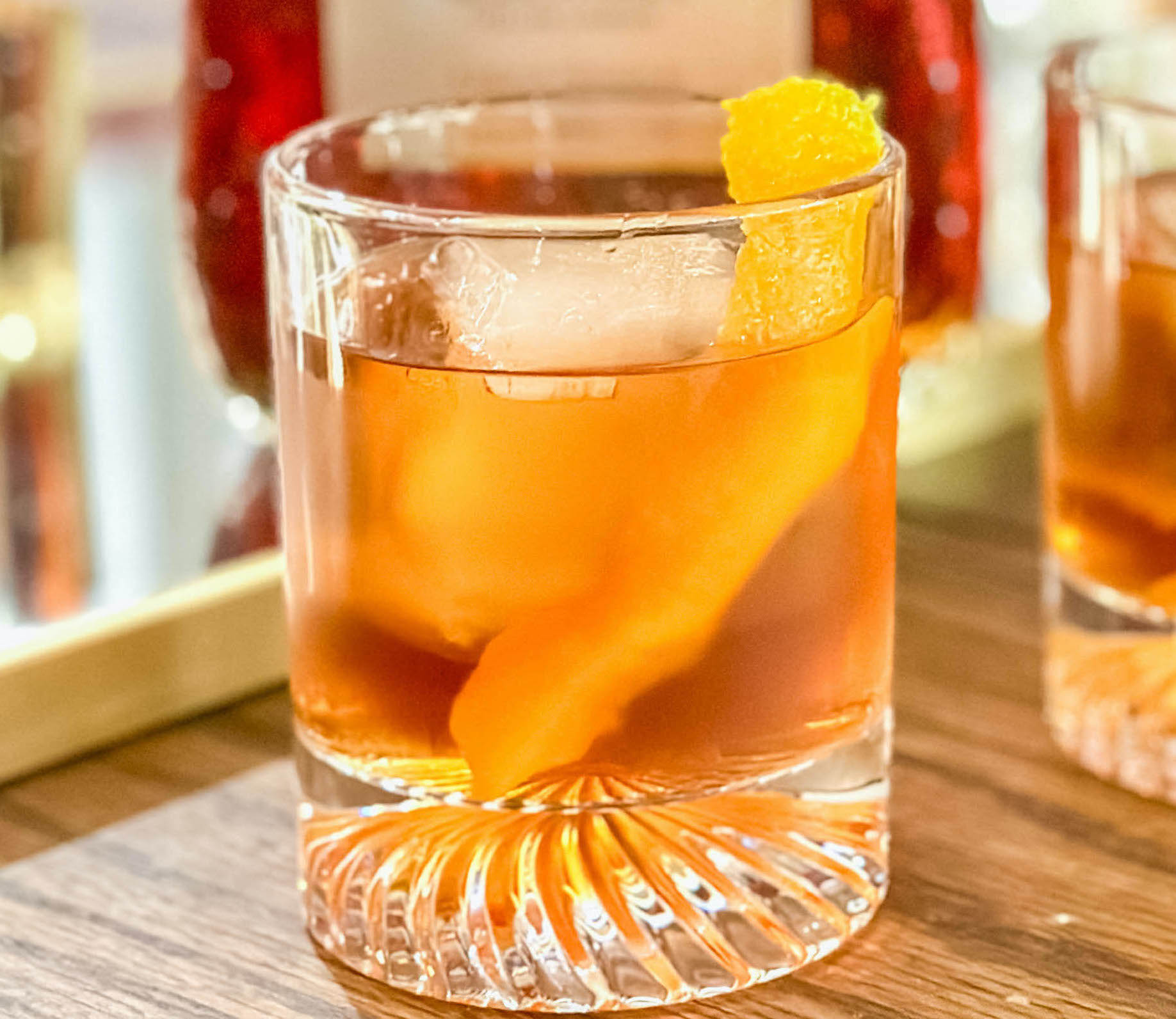 The Classic Godfather Cocktail (Scotch & Amaretto)