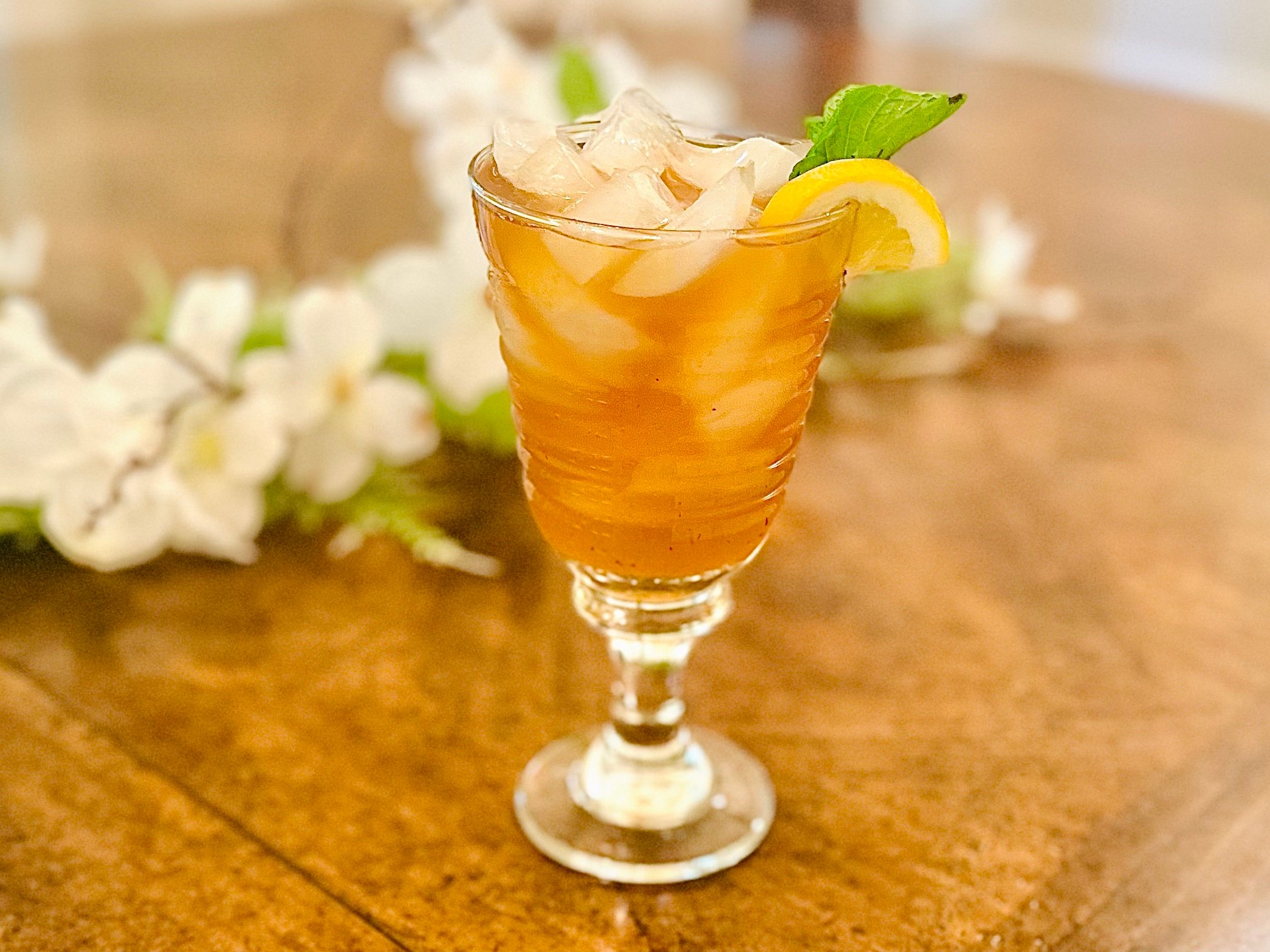 Southern Citrus Almond Sweet Tea