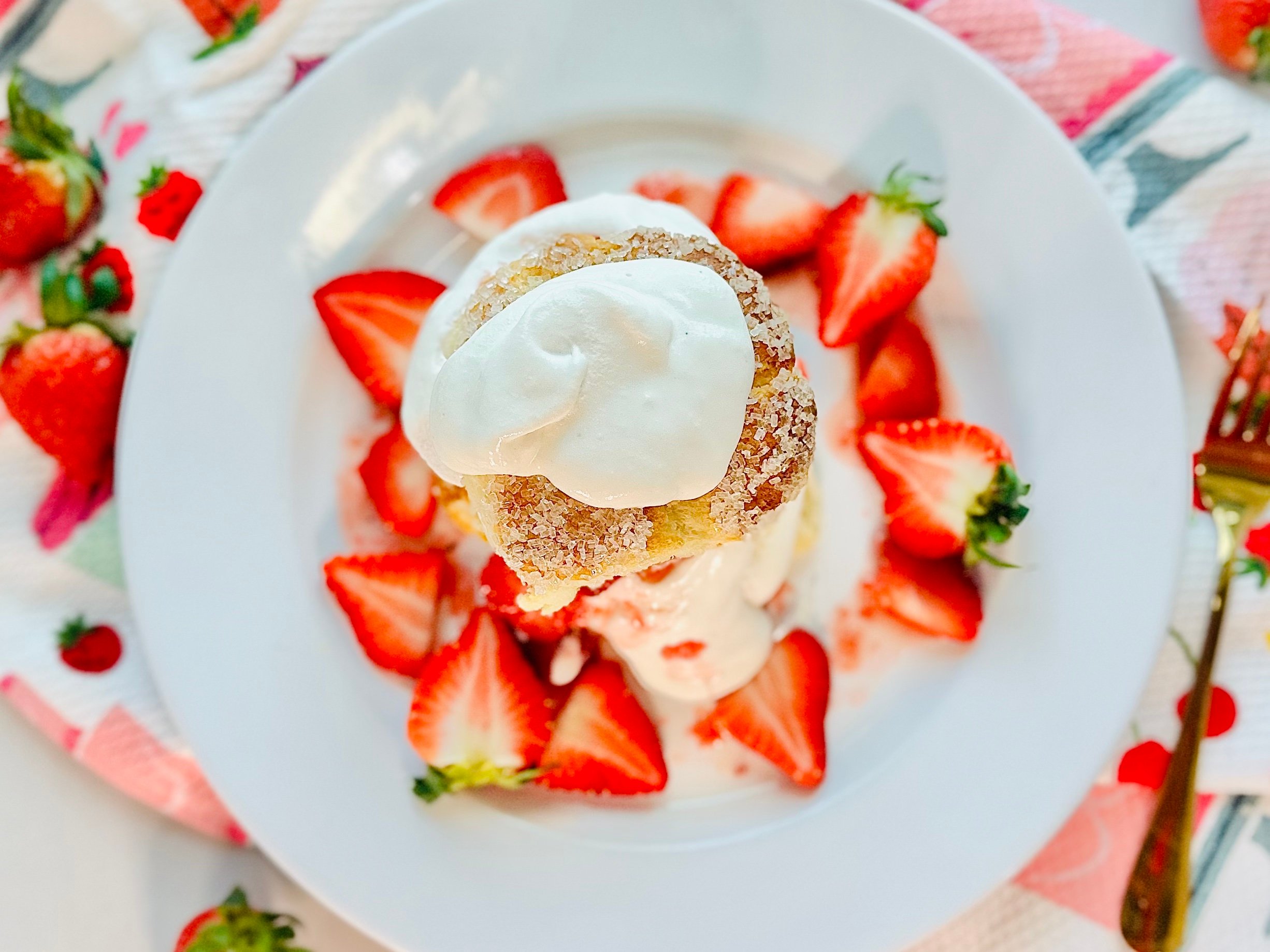 Simple Strawberry Shortcake