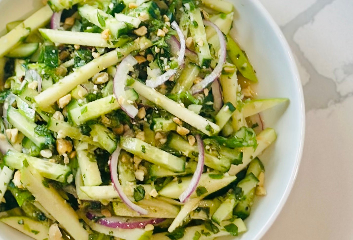 Thai Cucumber Apple Salad