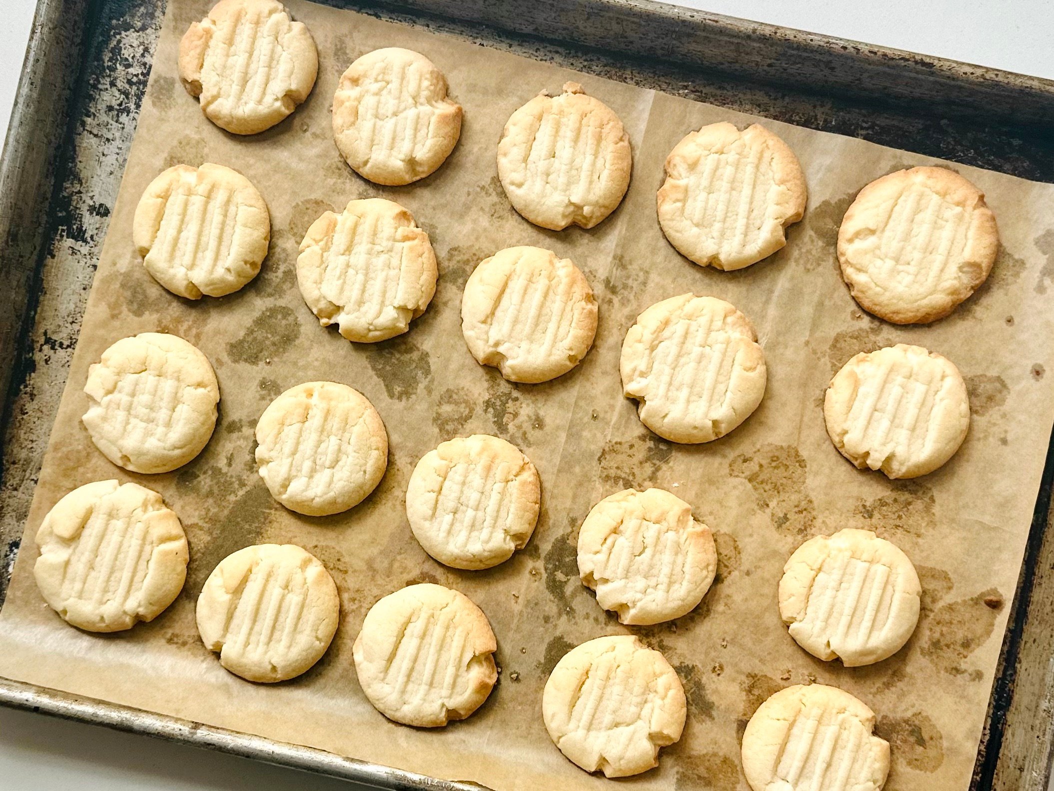 Vanilla Butter Meltaway Cookies